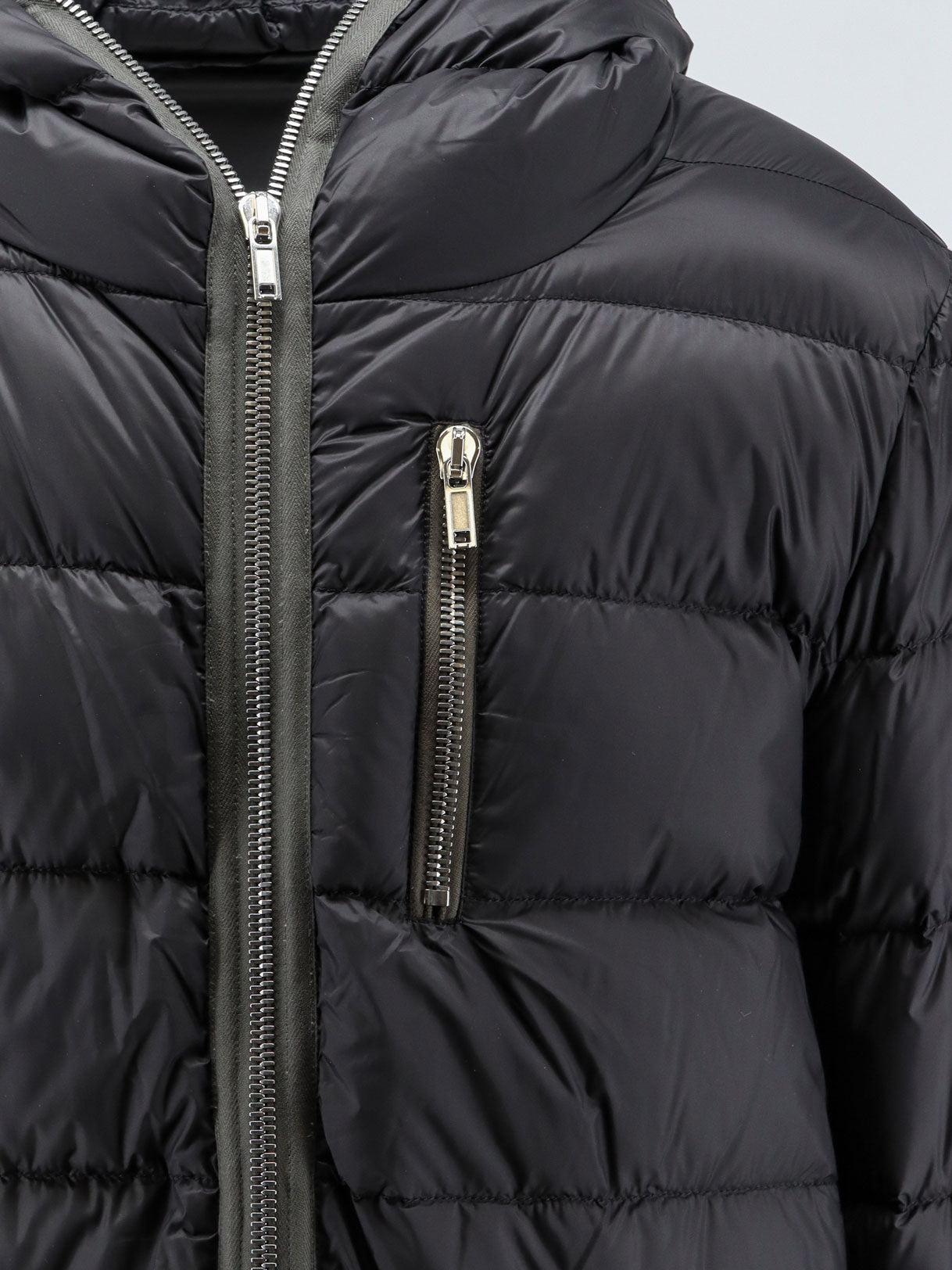 Piumino in nylon trapuntato