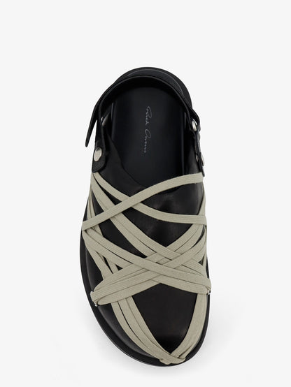 Megalace leather sandals thumbnail
