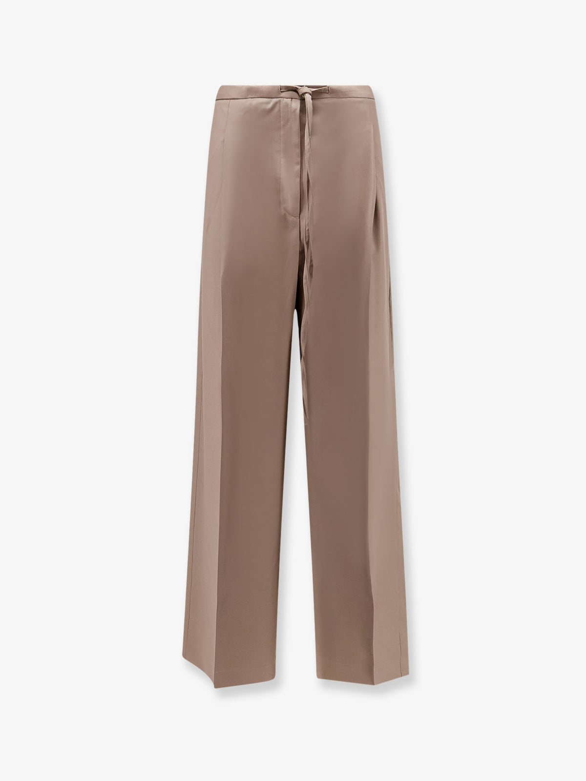 Relaxed virgin wool trousers