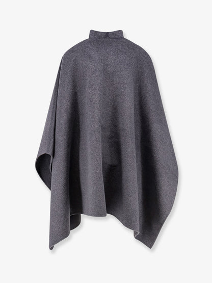 Wool cape with toggle thumbnail