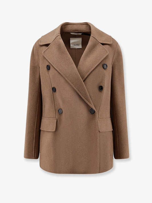Smmrita virgin wool peacoat