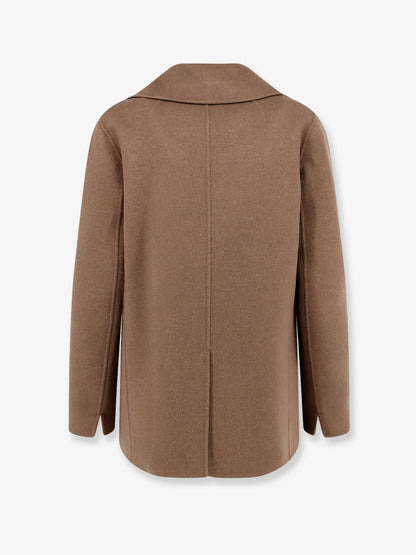 Smmrita virgin wool peacoat thumbnail