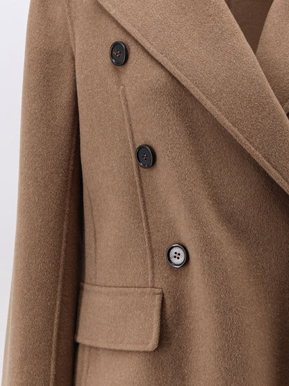 Smmrita virgin wool peacoat thumbnail