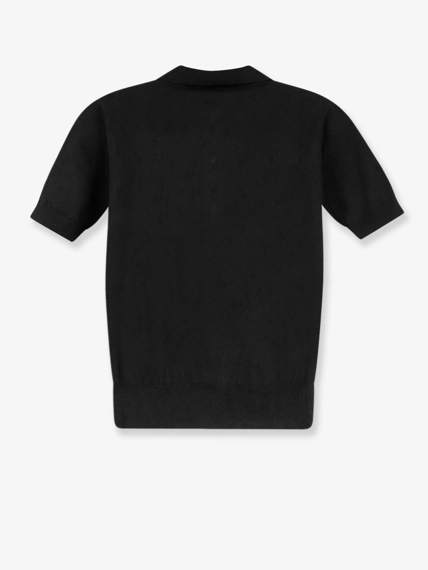 Smmpomposa cotton, silk, and cashmere polo shirt