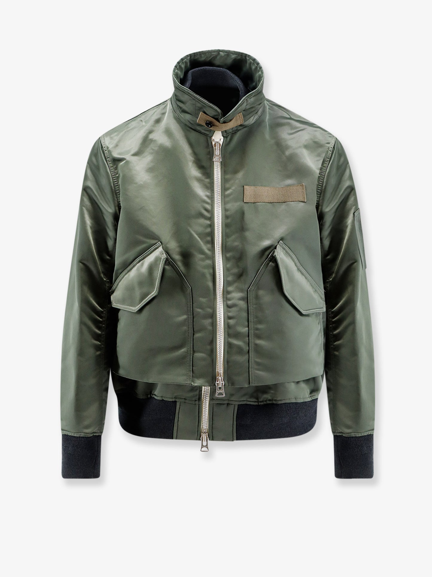 Cotton and nylon jacket