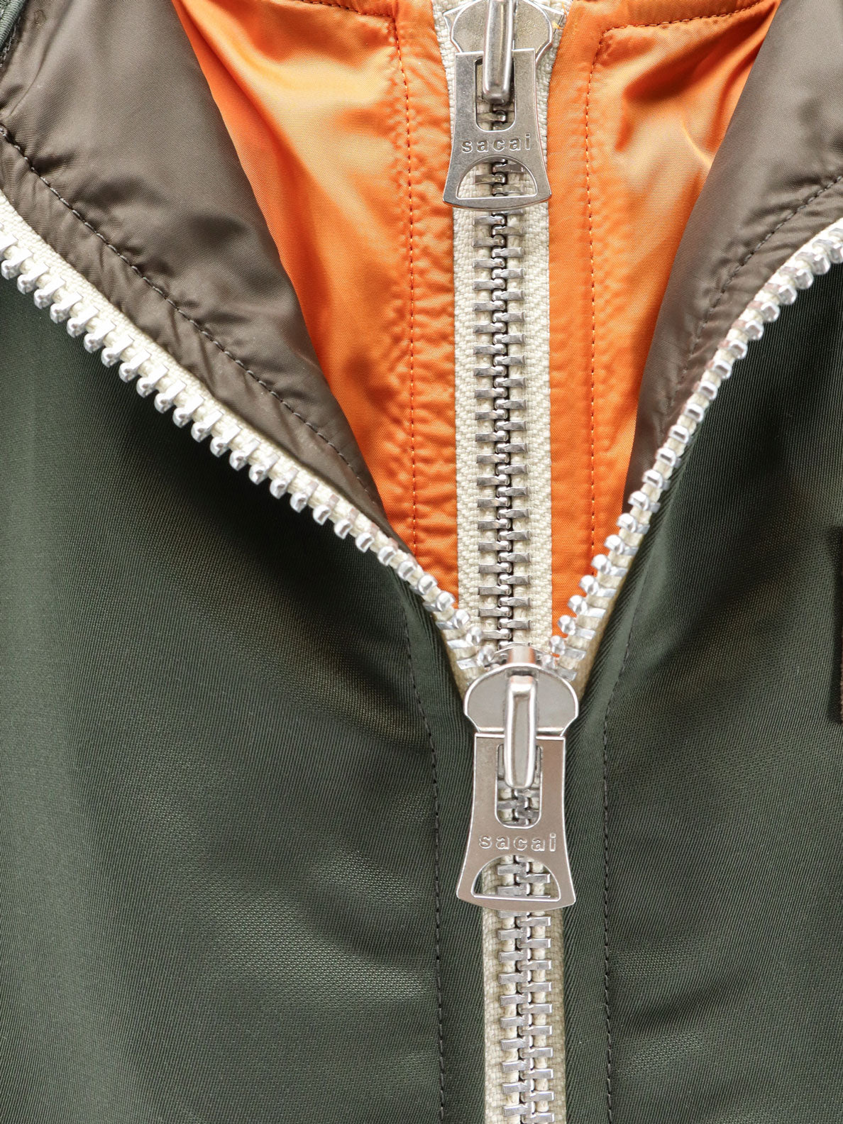 Cotton and nylon jacket