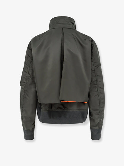 Cropped nylon jacket thumbnail