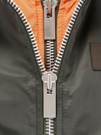 Cropped nylon jacket thumbnail