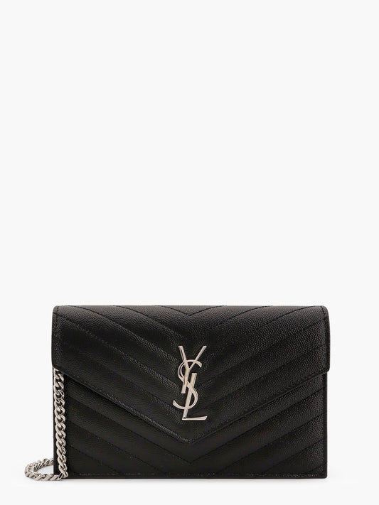 Cassandre Pochette grain-de-poudre leather crossbody bag