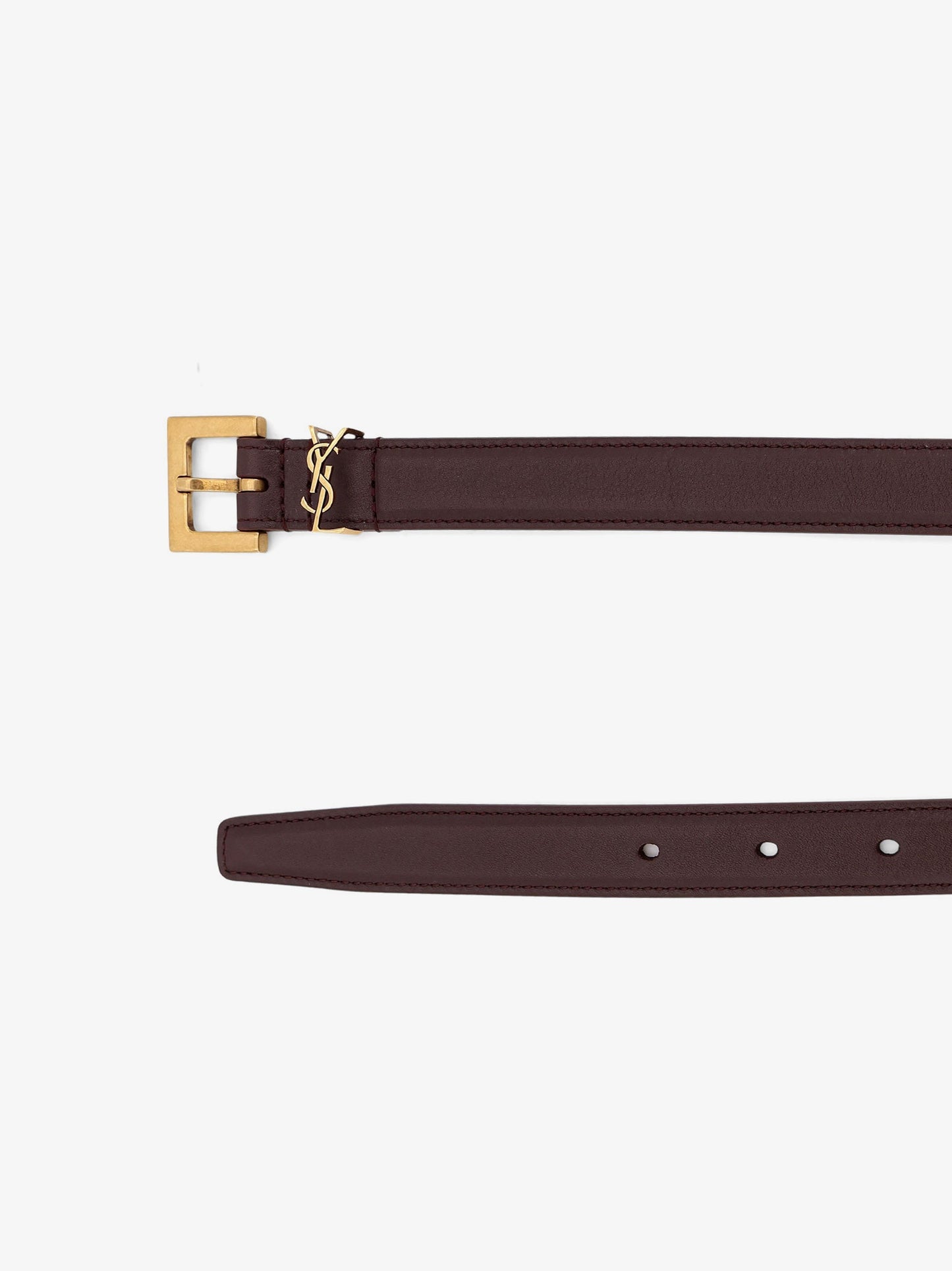 Leather belt