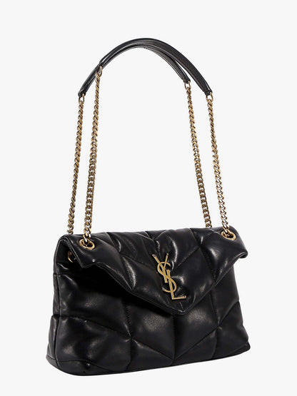 Borsa a spalla Loulou Puffer in pelle matelassé thumbnail