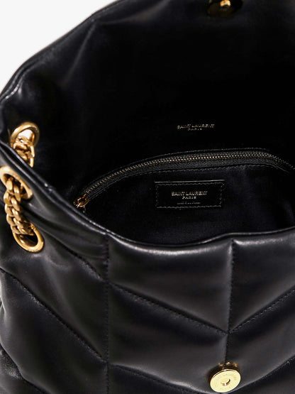 Borsa a spalla Loulou Puffer in pelle matelassé thumbnail