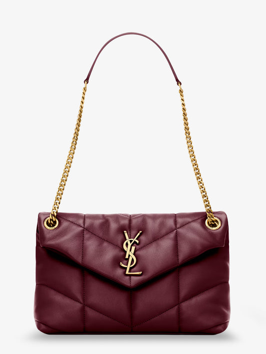 Loulou Puffer matelassé leather shoulder bag