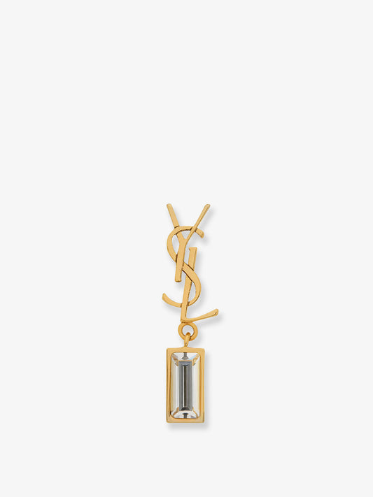 Single Cassandre brass earring