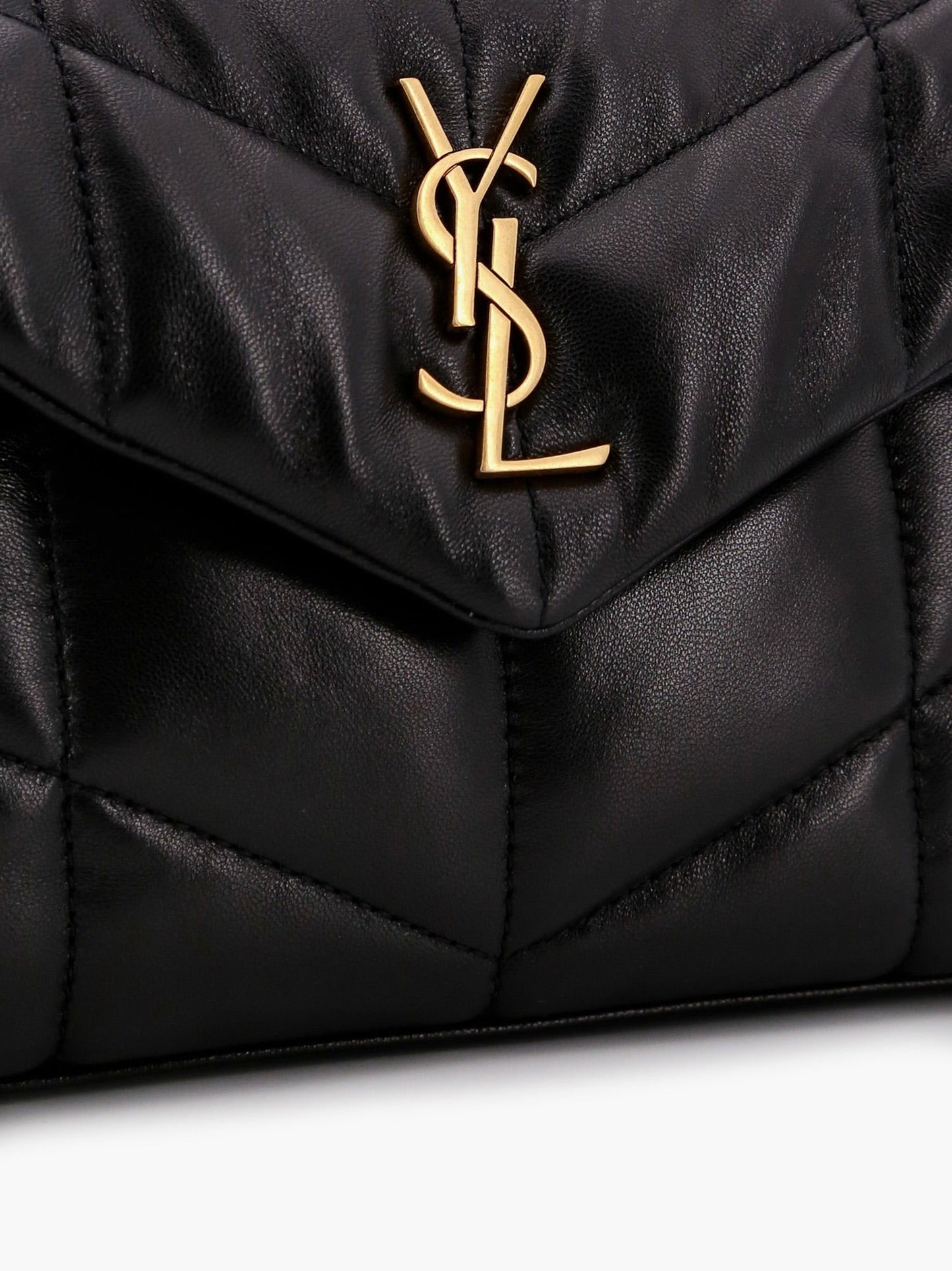 Loulou Puffer Toy matelassé leather crossbody bag