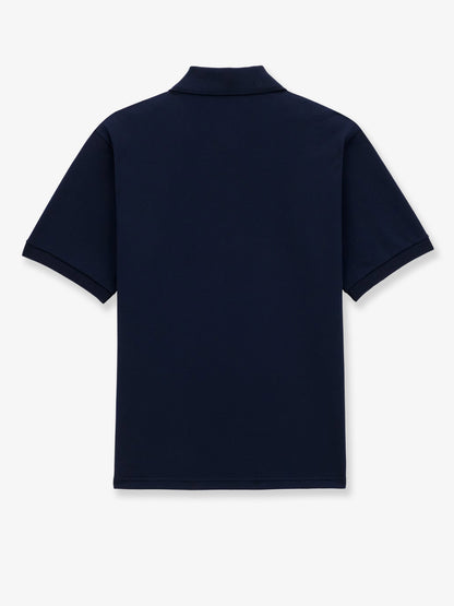 Recycled material polo shirt with Cassandre embroidery thumbnail