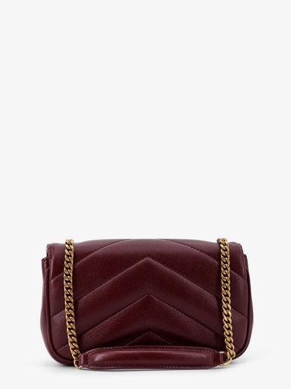 Borsa a tracolla Loulou Mini con impunture Chevron thumbnail