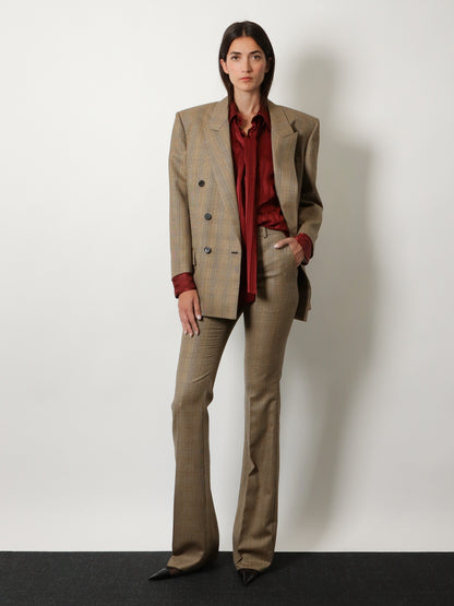 Cassandre Lavallière striped silk jacquard shirt thumbnail