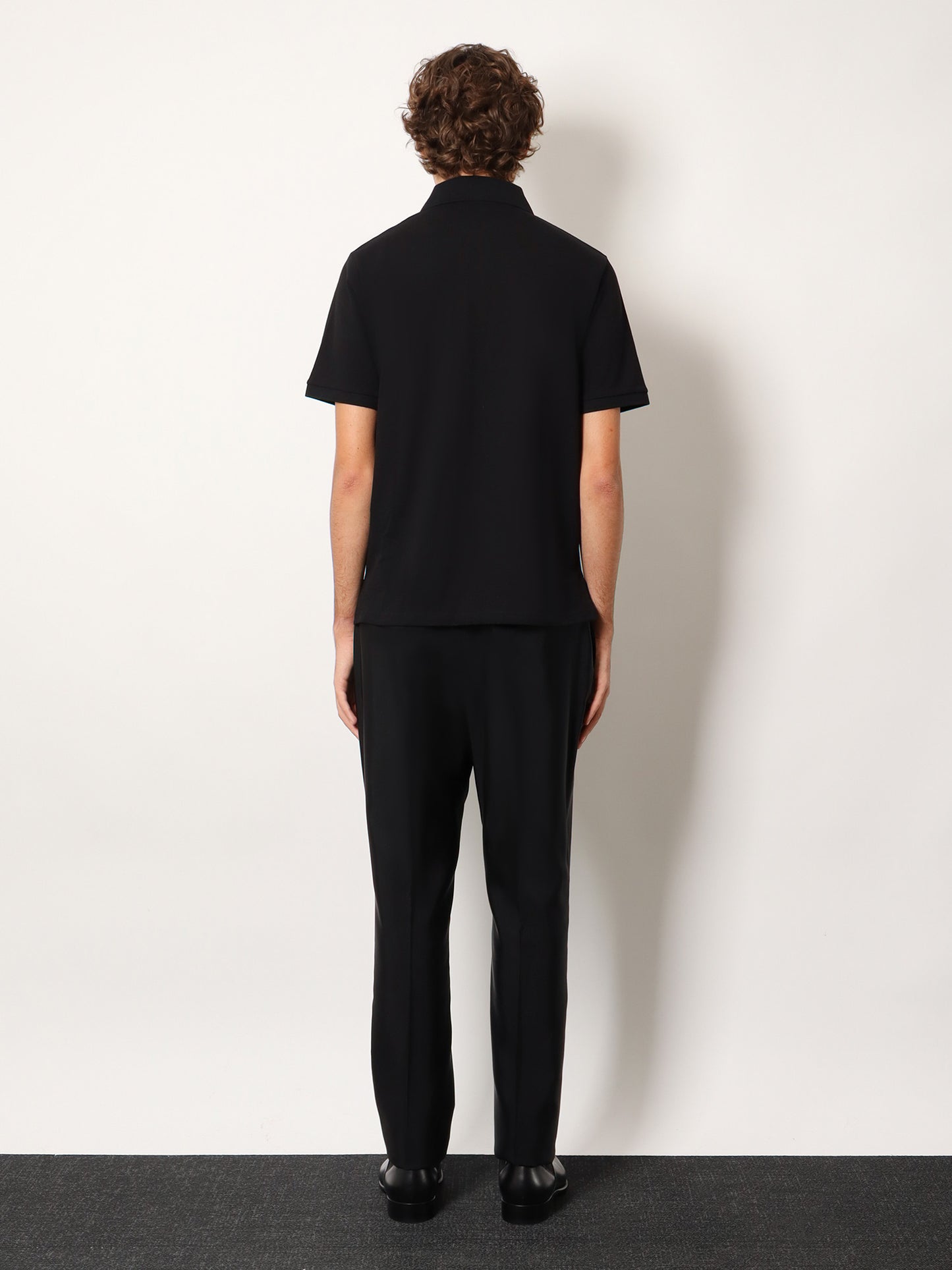 Cotton blend polo shirt with Cassandre embroidery