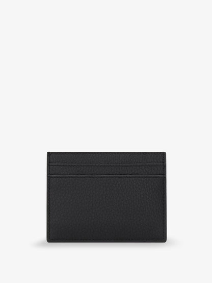 Tiny Cassandre textured leather card holder thumbnail