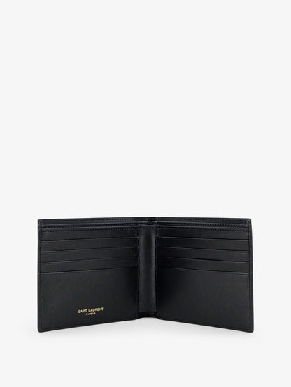 Tiny wallet in hammered leather thumbnail