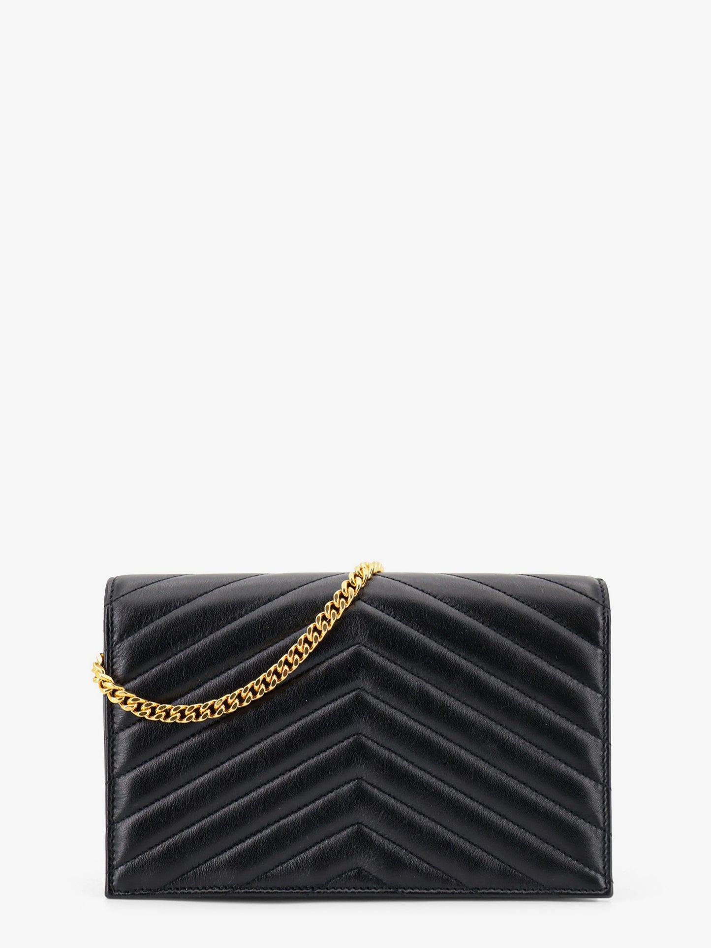 Borsa a tracolla in pelle con logo Cassandra in metallo