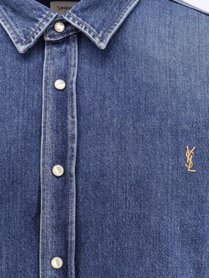 Horizon Blue Cassandre Denim Shirt thumbnail