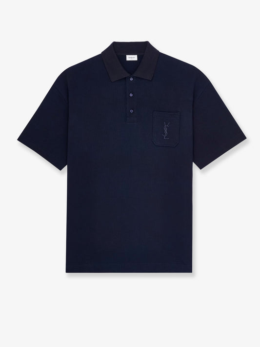 Piqué cotton polo shirt