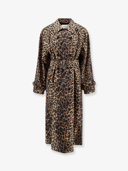 Nylon trench with animal print thumbnail
