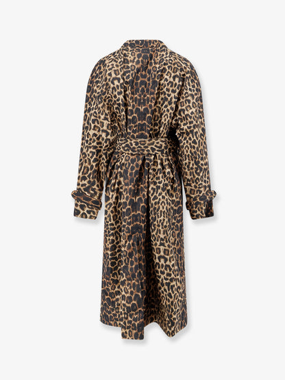 Nylon trench with animal print thumbnail