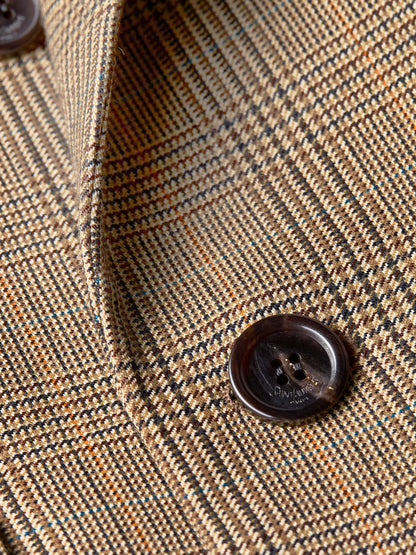 Prince-of-Wales certified wool blazer thumbnail