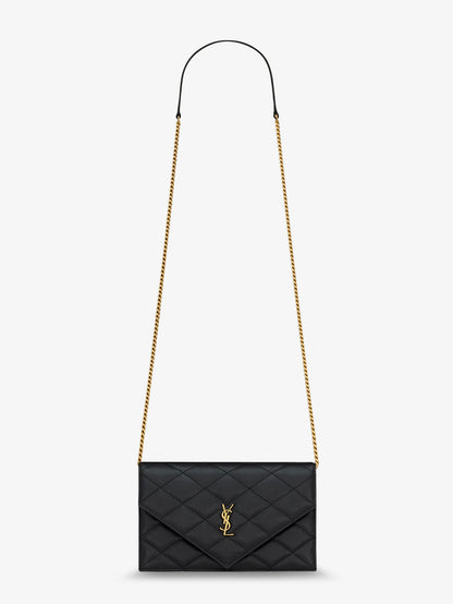 Paris leather crossbody bag with metal Cassandre logo thumbnail