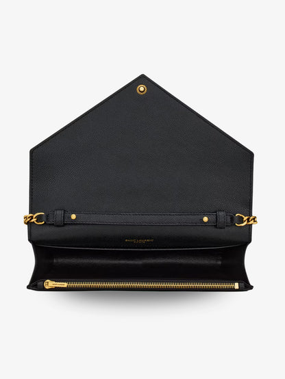 Paris leather crossbody bag with metal Cassandre logo thumbnail