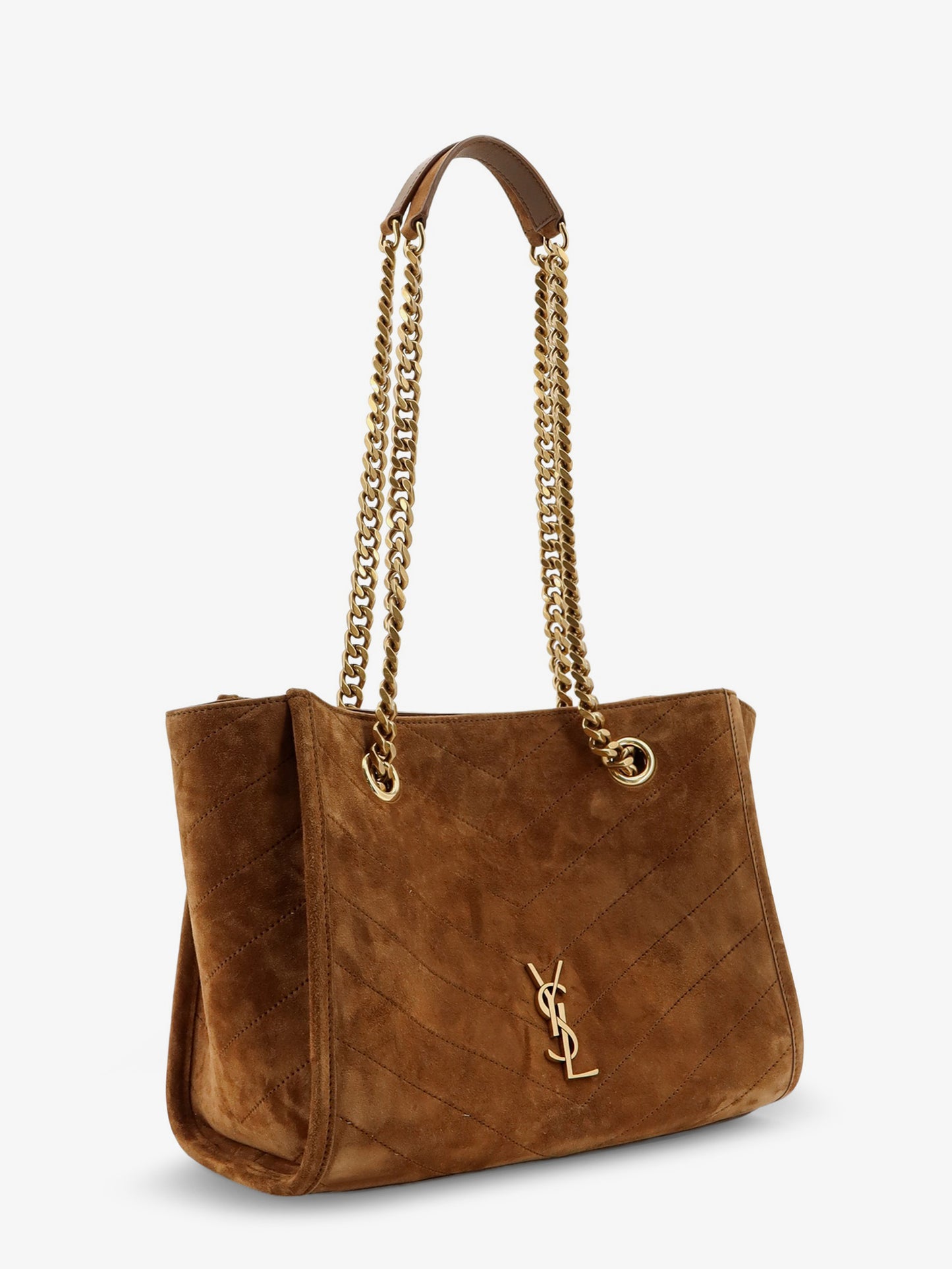 Niki suede shopping bag