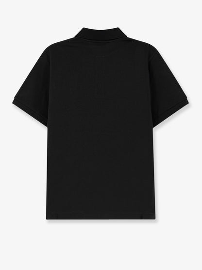 Piqué cotton polo shirt with Cassandre embroidery thumbnail