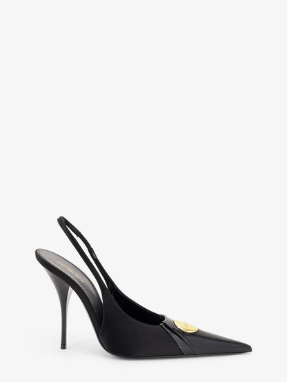 Louis patent leather pumps with logo tag thumbnail