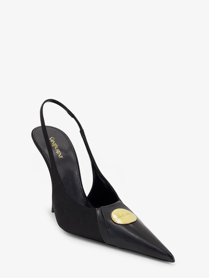 Louis patent leather pumps with logo tag thumbnail