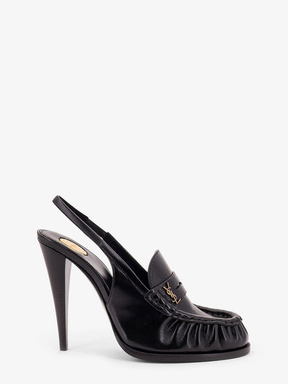 Le Loafer 110 pumps with metal Cassandre logo thumbnail