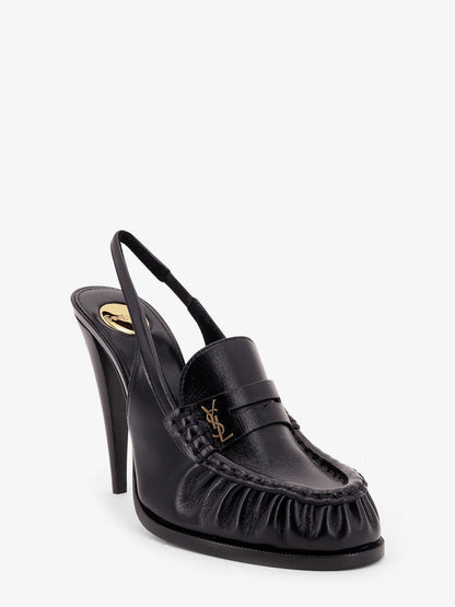 Le Loafer 110 pumps with metal Cassandre logo thumbnail