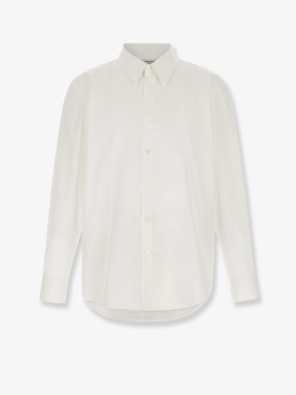 Cotton shirt with plastron thumbnail