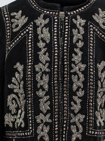 Saga velvet jacket thumbnail