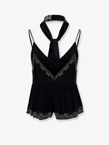 Hedvig viscose top with scarf thumbnail