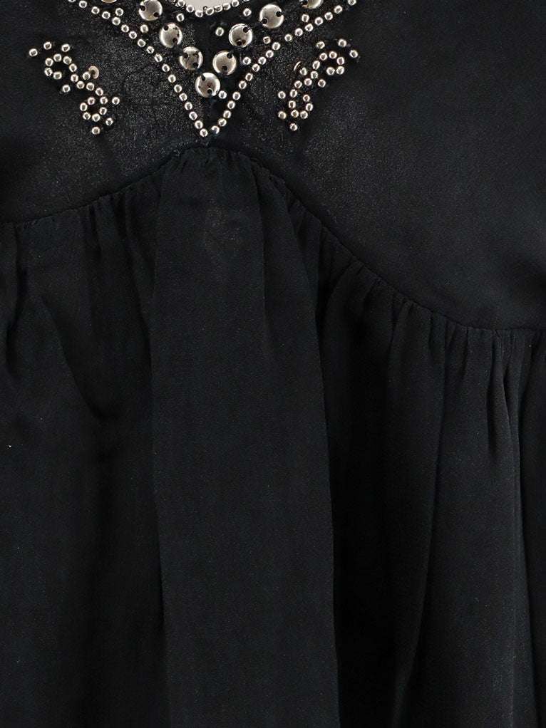 Hedvig viscose top with scarf