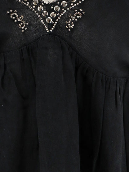 Hedvig viscose top with scarf thumbnail