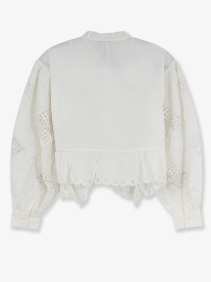 Camicia Yorken in cotone con ricami thumbnail