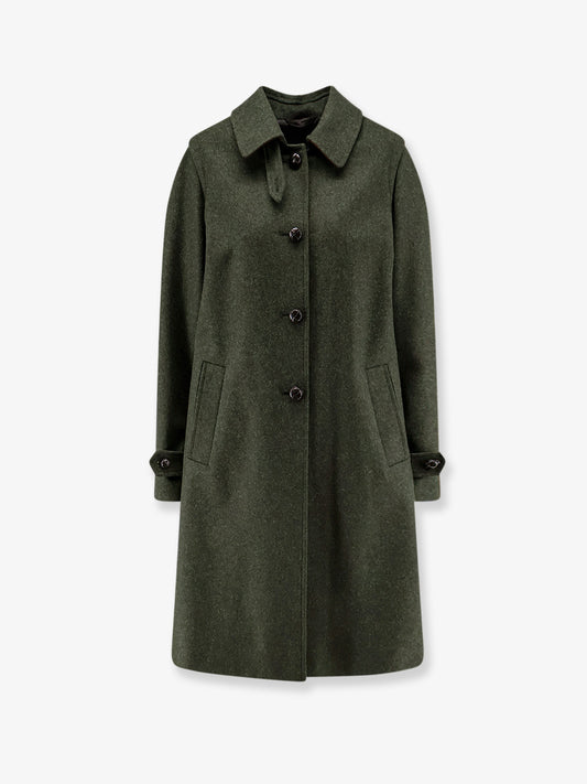 Geraldine virgin wool Loden Coat