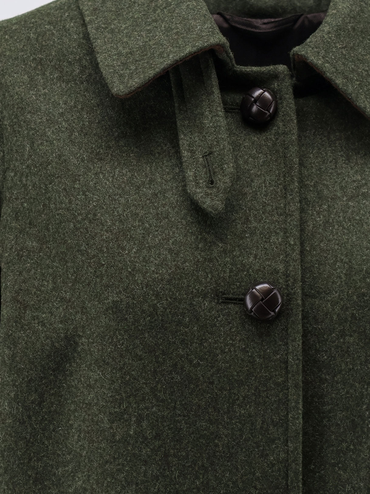 Cappotto Loden Geraldine in lana vergine
