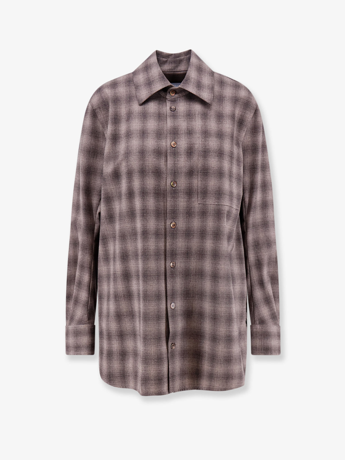 Camicia Tara in misto lana vergine merino