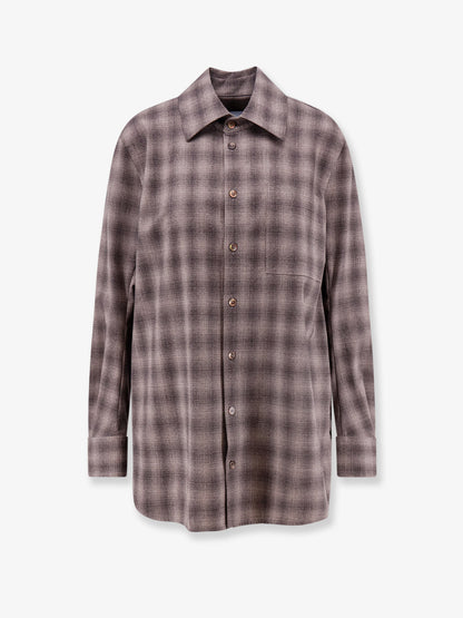Camicia Tara in misto lana vergine merino thumbnail