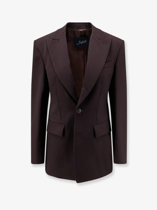 Lora virgin merino wool blazer